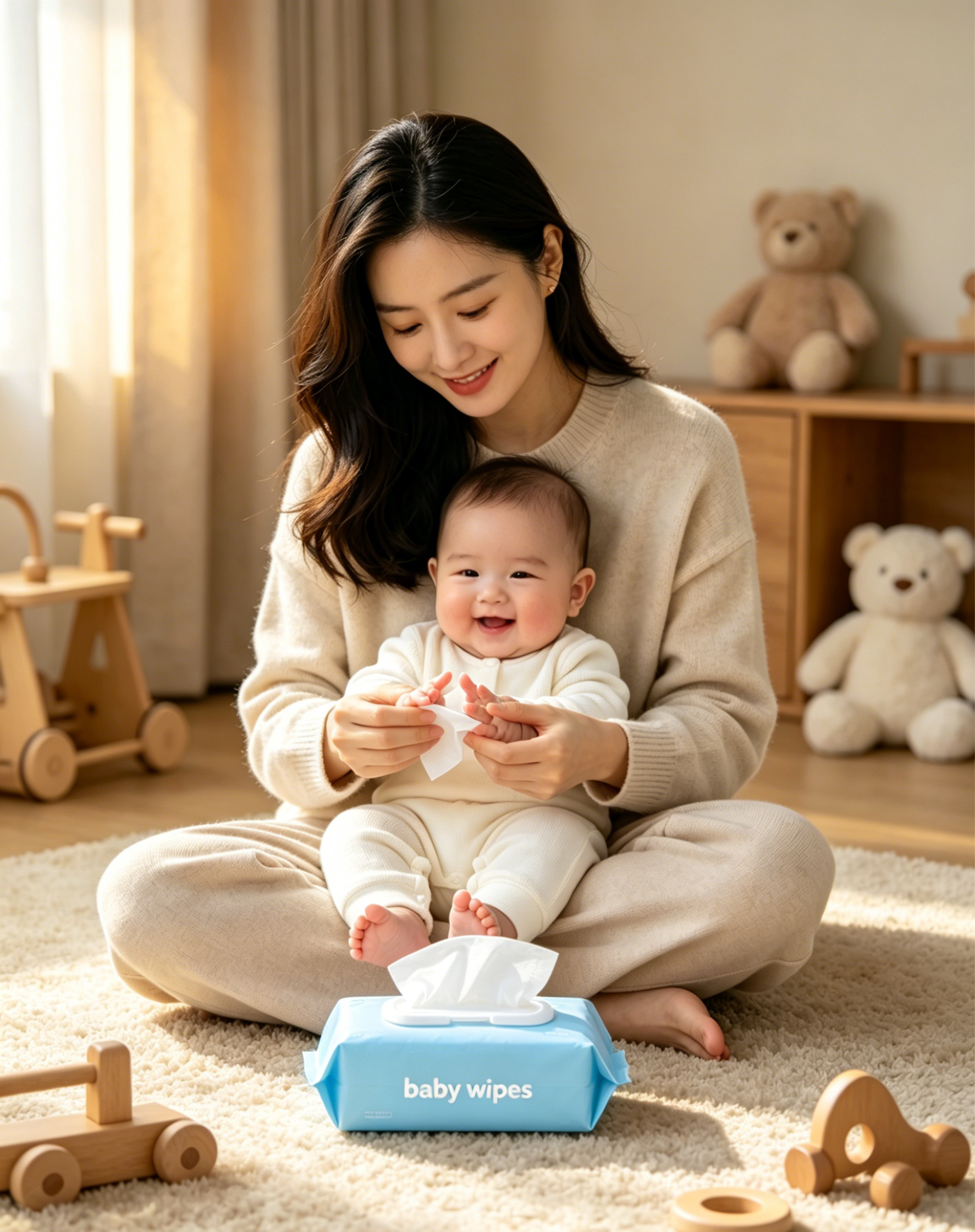 OEM ODM customization services for private label baby wipes