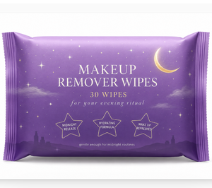 Gentle Makeup Remover Wipes for Face