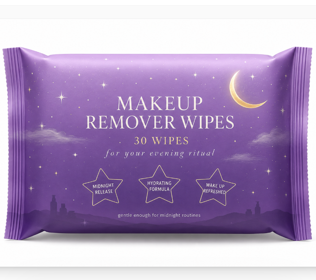 Gentle Makeup Remover Wipes for Face