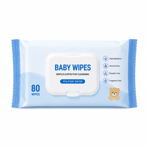OEM Baby Wipes Manufacturer Alcohol Free Unscented Baby Wet Wipes Wholesale Ideal for Home Travel and Nursery
