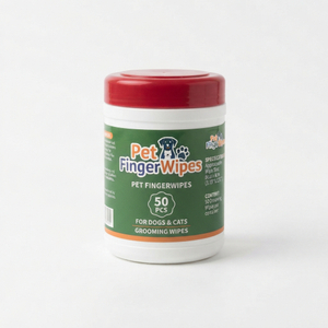 Gentle Pet Finger Wipes for Oral Care