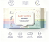 Unscented Baby Wipes, Alcohol & Fragrance Free Hypoallergenic Wet Wipes for Newborn Sensitive Skin