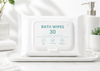 Portable Extra Thick Rinse-free Body Wipes, Custom Disposable Cleansing Wipes for Adults